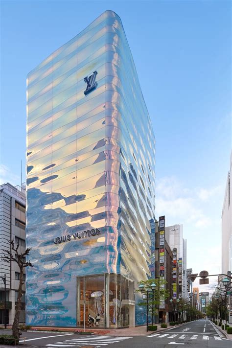 Louis Vuitton Tokyo Ginza Namikidori store, Japan